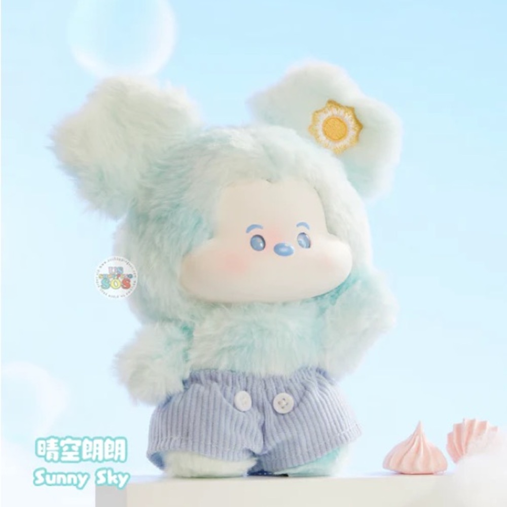 Mickey Head in the Clouds - Sunny Sky